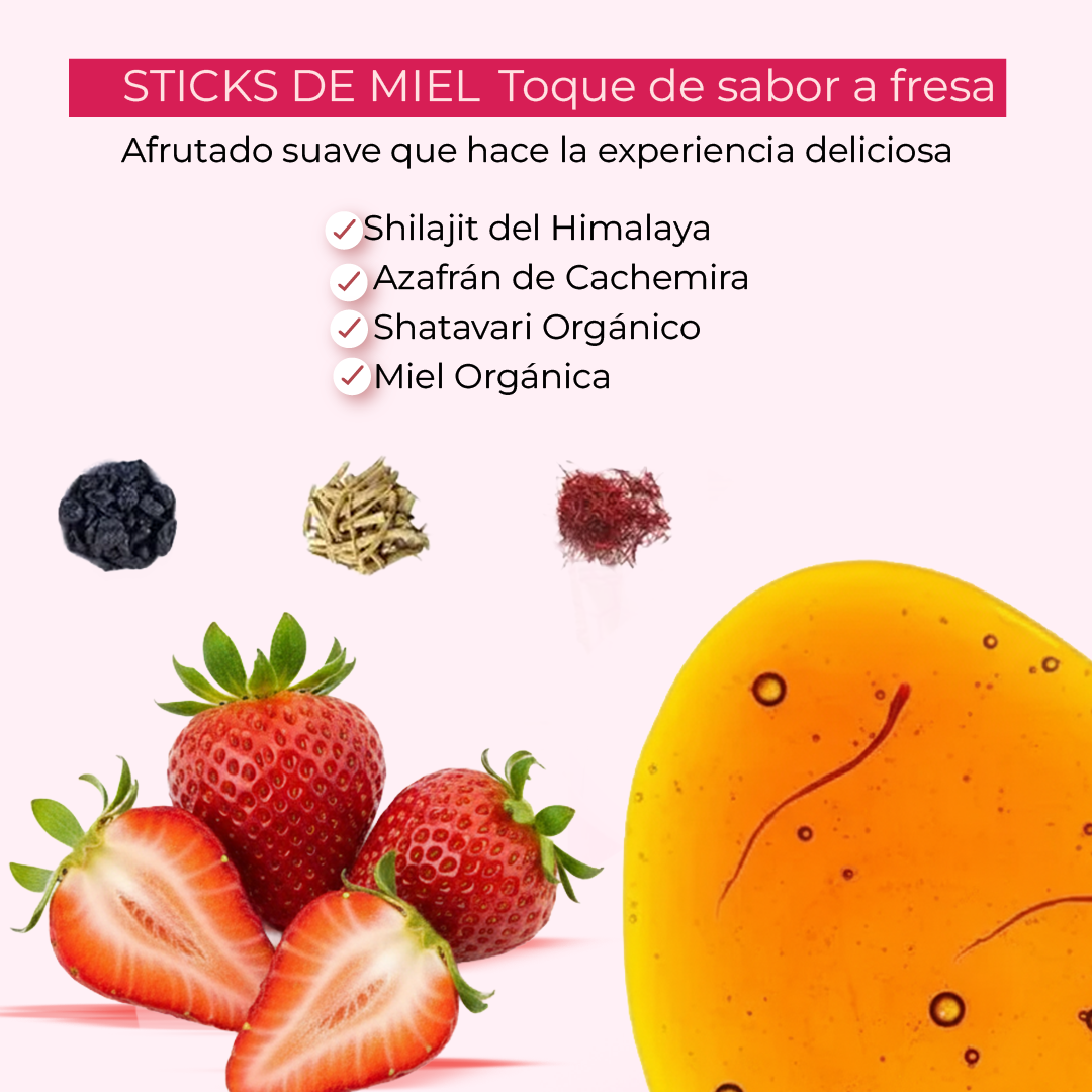SHE-Lajit Palitos de miel de fresa