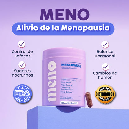 Meno | Menopausia sin dolores y con energía