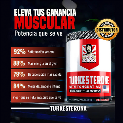 Turkesterona | Despierta tu Potencia Masculina