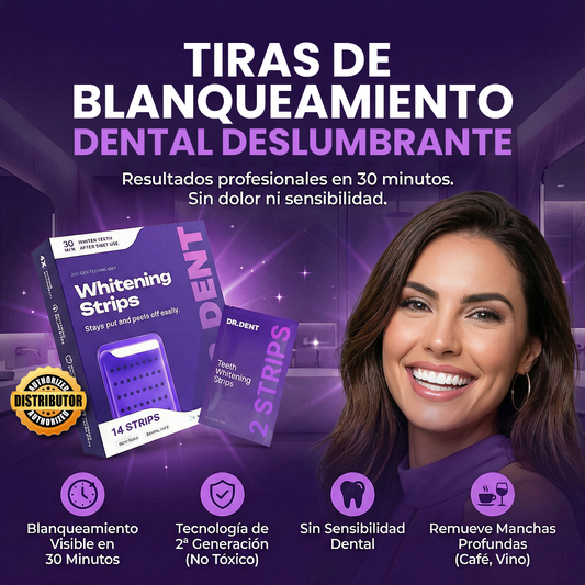 TIRAS DE BLANQUEAMIENTO- DR.DENTAL