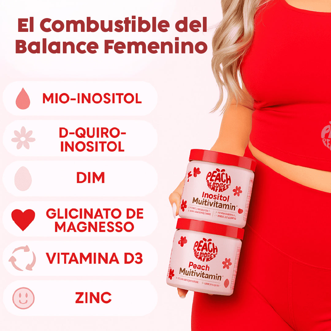 Peach perfect- balance hormonal femenino