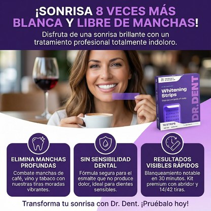 TIRAS DE BLANQUEAMIENTO- DR.DENTAL