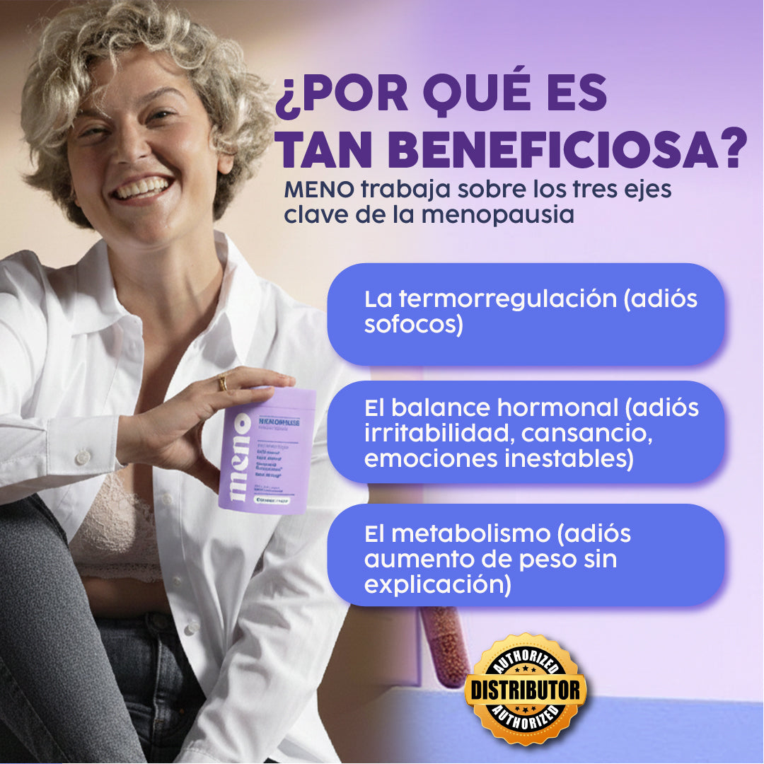 Meno | Menopausia sin dolores y con energía