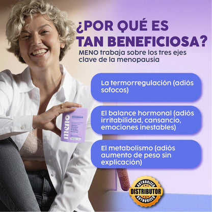 Meno | Menopausia sin dolores y con energía