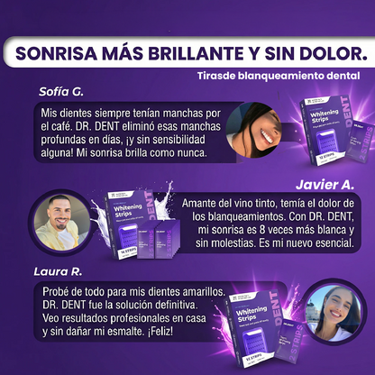 TIRAS DE BLANQUEAMIENTO- DR.DENTAL