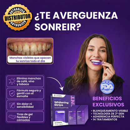 TIRAS DE BLANQUEAMIENTO- DR.DENTAL