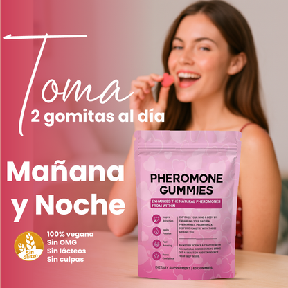 Gomitas de Feromonas, Aumenta tu atractivo