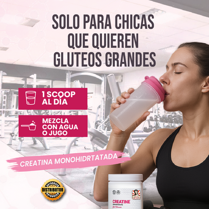 Booty Boost | Creatina para Aumentar Glúteos