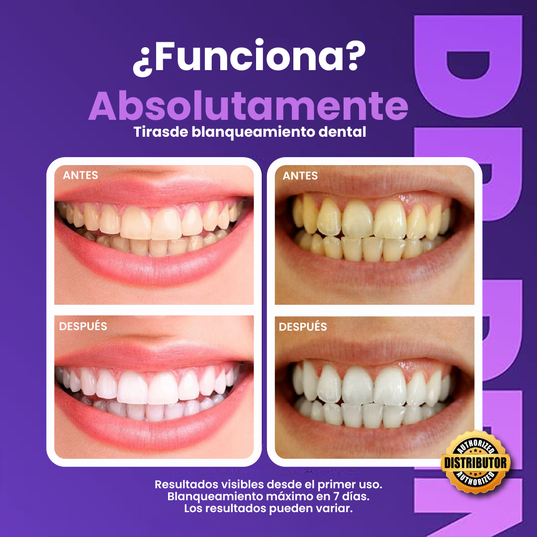 TIRAS DE BLANQUEAMIENTO- DR.DENTAL
