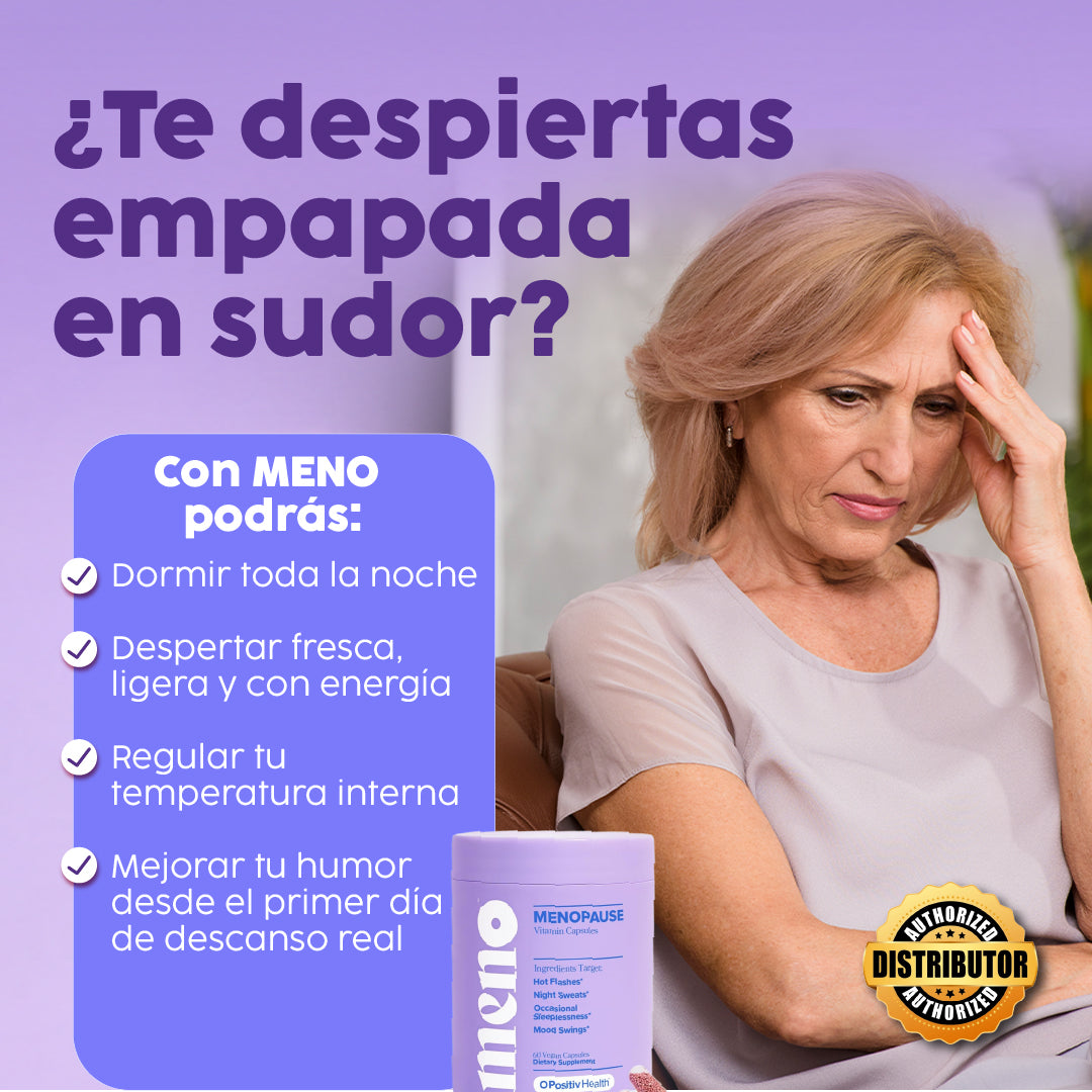 Meno | Menopausia sin dolores y con energía