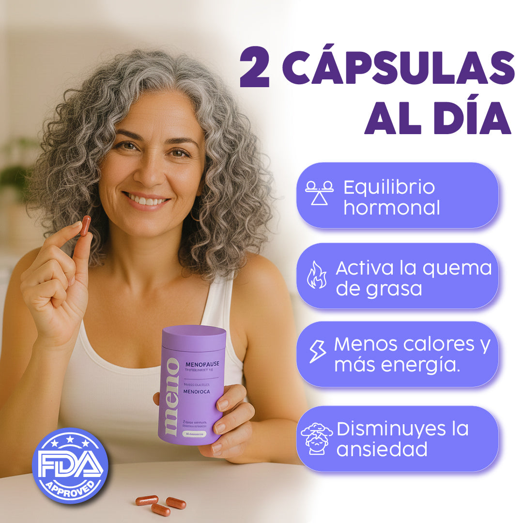 Meno | Menopausia sin dolores y con energía