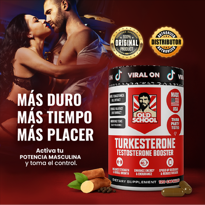 Turkesterona | Despierta tu Potencia Masculina